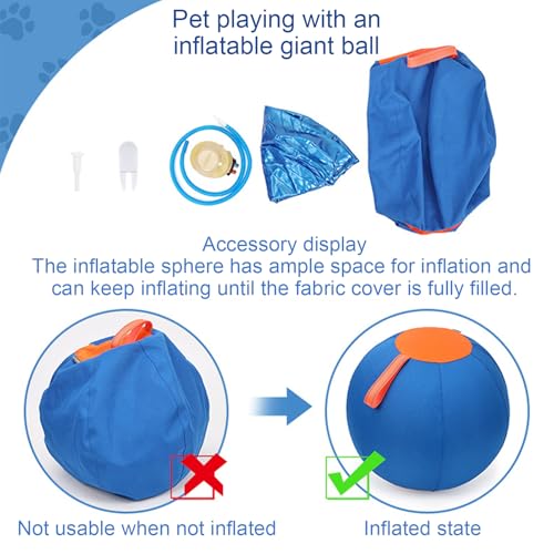 Boule de berger pour grands chiens jouet gonflable - 6
