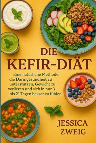 Die Kefir-Diät: Eine natürliche Methode, die Darmgesundheit zu unterstützen, Gewicht zu verlieren und sich in nur 3 bis 21 Tagen besser zu fühlen