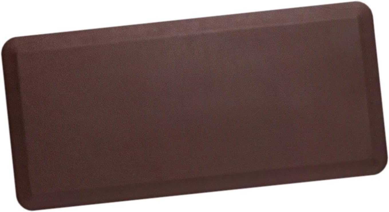 Kitchen Mat, Standing Mat for Comfort, Cushion for Sink and Office, Dark Red