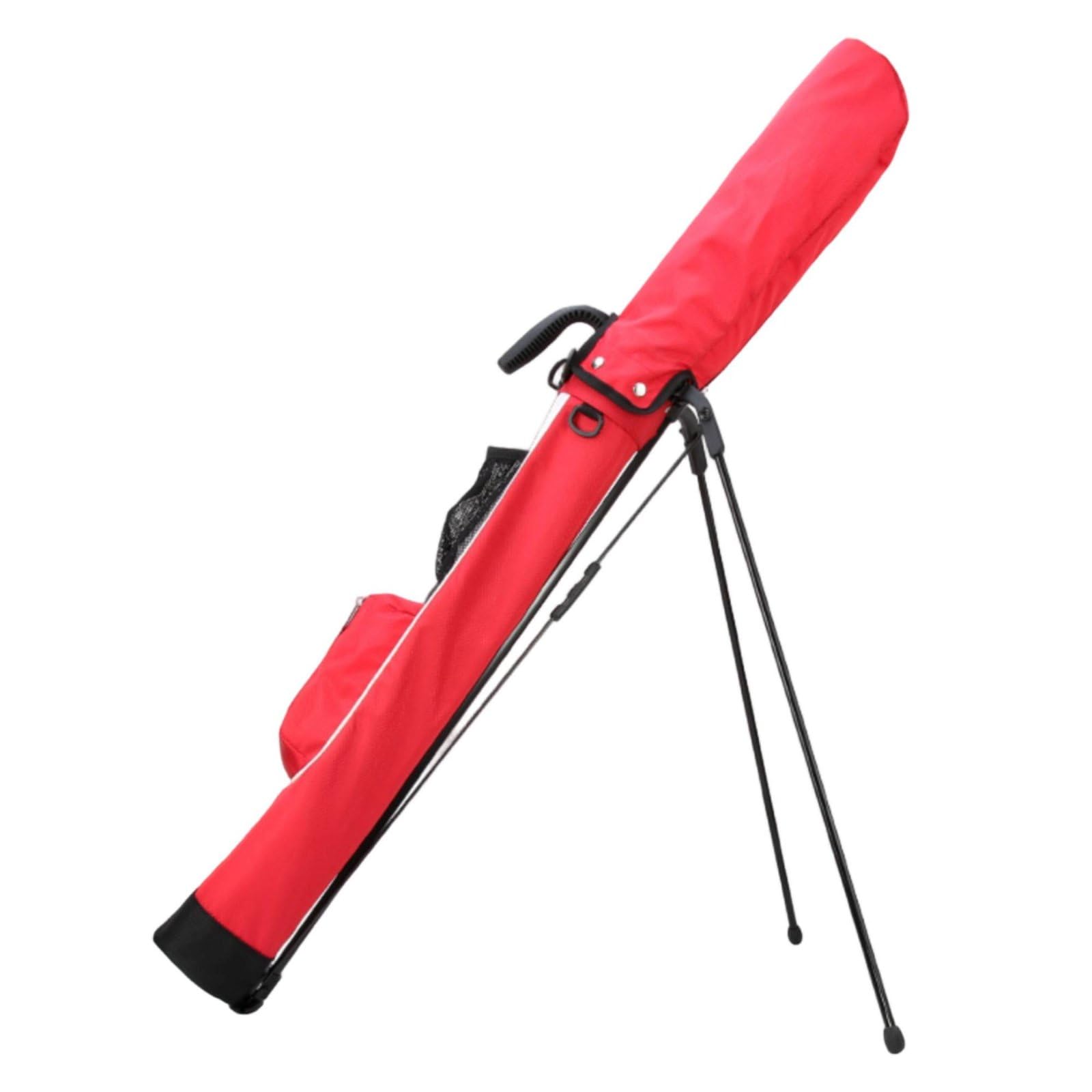 TISHITA Soporte para Equipos de Golf Bolsa Soporte Carcaj Portapálos Organizador con Base Autoestable Portaobjetos Impermeable de Nailon Adecuado para Campo