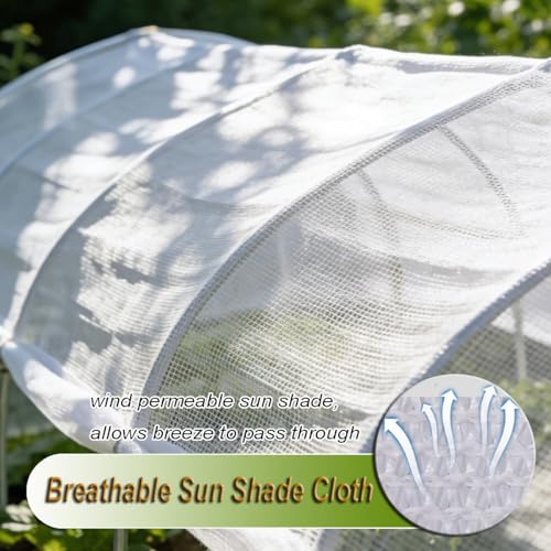 Malla transpirable resistente a la intemperie para proteger huertos del sol 4