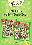 Die verflixten Sieben - Mein großes Fehler-Such-Buch: Über 100 Unterschiede und Unstimmigkeiten f