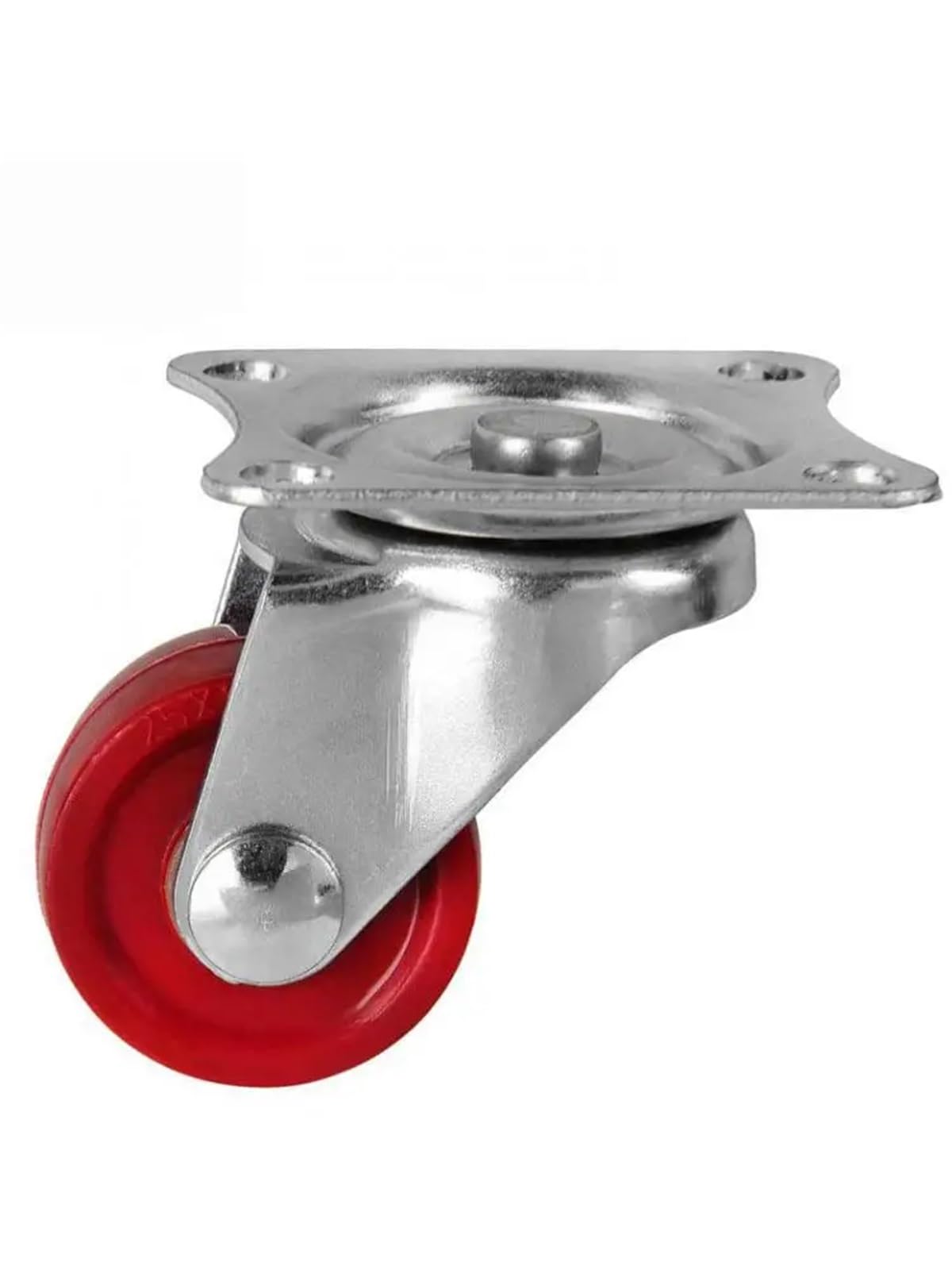 DFLPBHAV 4 Pcs/Lot Casters Spot 1-Inch Wheel Flat Bottom Movable Light Mute Wear-Resistant Furniture Small