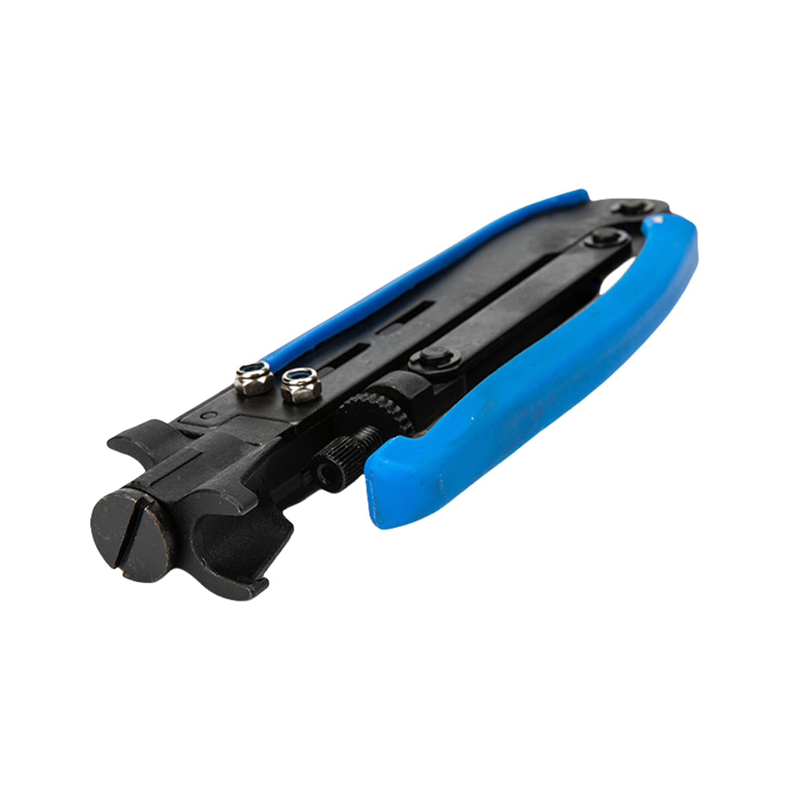 Professional Coaxial Crimper Suitable for RG6 RG59 RG11 Cables with Connectors Coaxial Cable Crimper Installation Tool Cable Tool