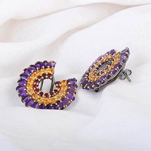 Boucles d'oreilles améthyste naturelle : finis les bijoux ternes
