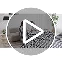 COOVA Oversized King Fleece Blanket 120x120 inches, Soft Cozy Warm Giant Extra Large 10'x10' Blanket for Bed, Sofa, Couch,Travel, Camping, California Huge Flannel Big Throw Blanket, Grey Stripes