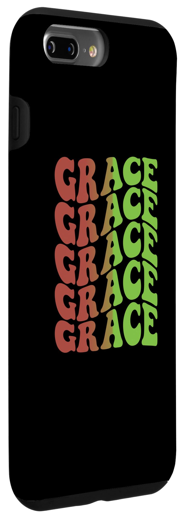 iPhone 7 Plus/8 Plus 70s Christmas, Grace Case - Image 3