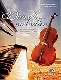 Wunschmelodien Mappe für Violoncello + Klavier: Mappe mit Klavier- und Cellostimme