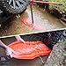 I1MOTOR Red Recovery Boards Tire Traction Mats With Storage Bag, Assist Off-Road Trapped Vehicles To Escape Desert, Snow And Climbing Obstacles, Car Extraction Accessories, 42.13