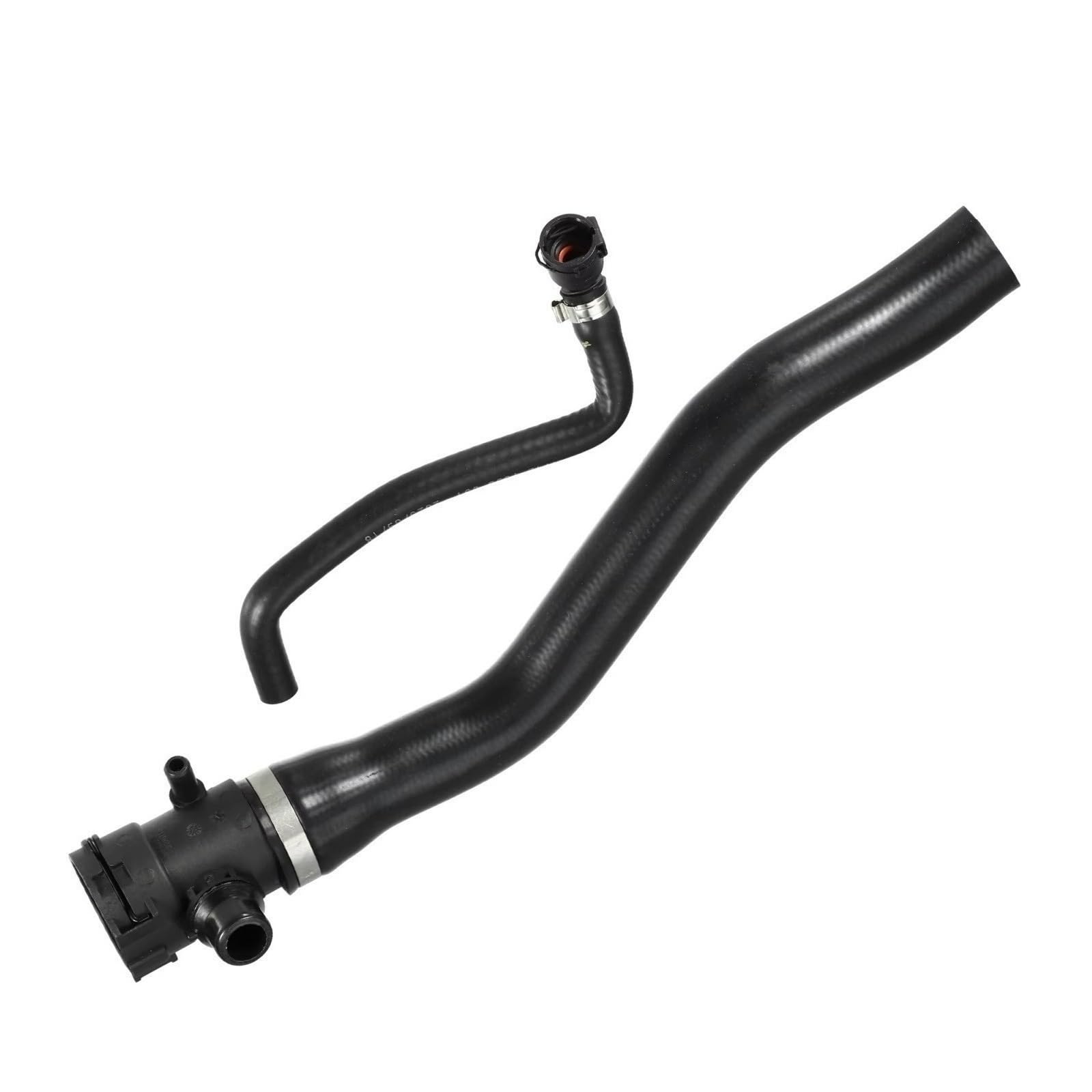 Radiator Hose Compatible with BMW for 428i for Gran Coupe Base 2.0L L4 - Gas 2015 2016 1 Set Radiator Coolant Hose OEM ：17127596831 17127596832