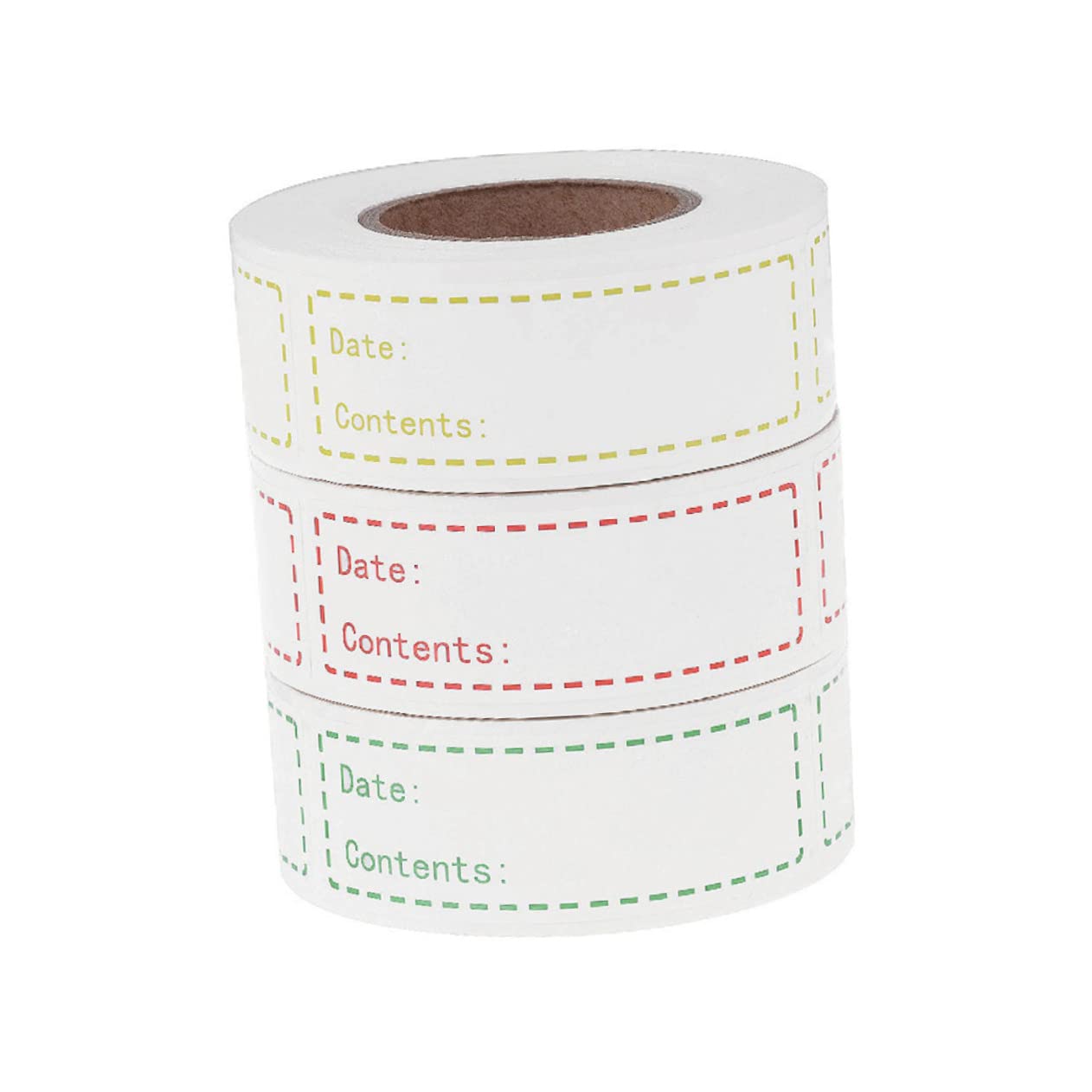 TEHAUX 3 Etichette Adesivper Data Alimentare Blu Pratichper Identificazione Cibi Cucina Facili Da Applicare Su Superfici Lisce Design Chic Per Conservazione e Organizzazione Cibo
