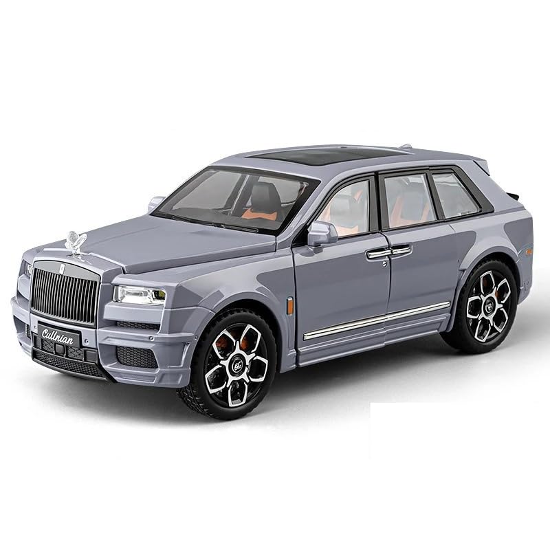 Rolls-Royce Cullinan ミニカー グレー SR TOYS 1/20 Scale Rolls Royce Cullinan SUV Alloy Diecast Model