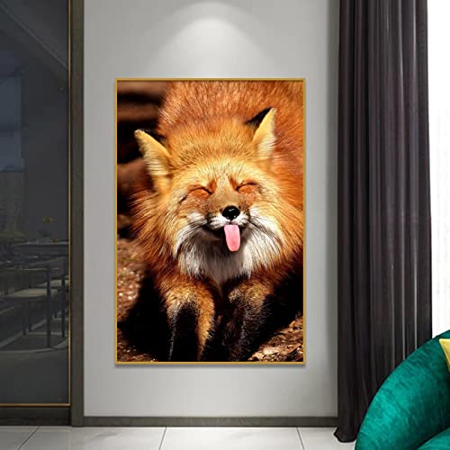 Kinderkamer Decor Foto Dier Canvas Schilderijen Muur Kunst Leuke Vos Posters en Prints Decoratie voor Thuis 60x90cm|23… - Image 6