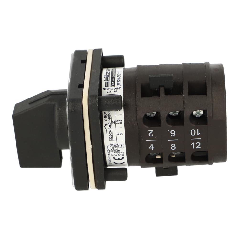 M220-61211-003M1 | M220-61211-003M1 | SALZER ROTARY CAM SWITCH, MOTOR REVERSING, 3 STAGES 5 CONTACTS