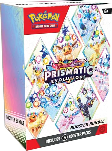 Pokemon TCG: Scarlet & Violet - Prismatic Evolutions Booster Bundle, 1 Set