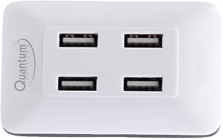 Quantum QHM6633 4 Port Hi-Speed USB Hub (White)