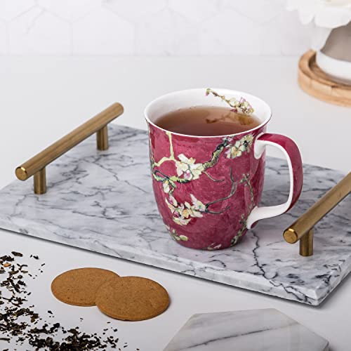Taza McIntosh Old Master Van Gogh Almond Blossom 12.5 oz miniatura 3