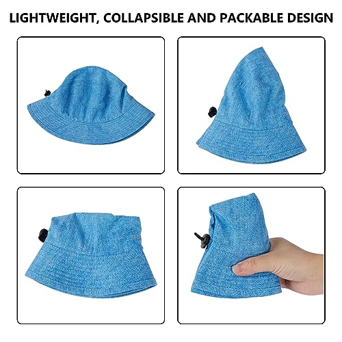 Image of BASSDASH UPF50+ Fishing Bucket Hat for Men Women Lightweight Water Resistant Packable Outdoor Summer Sun Hats FH13