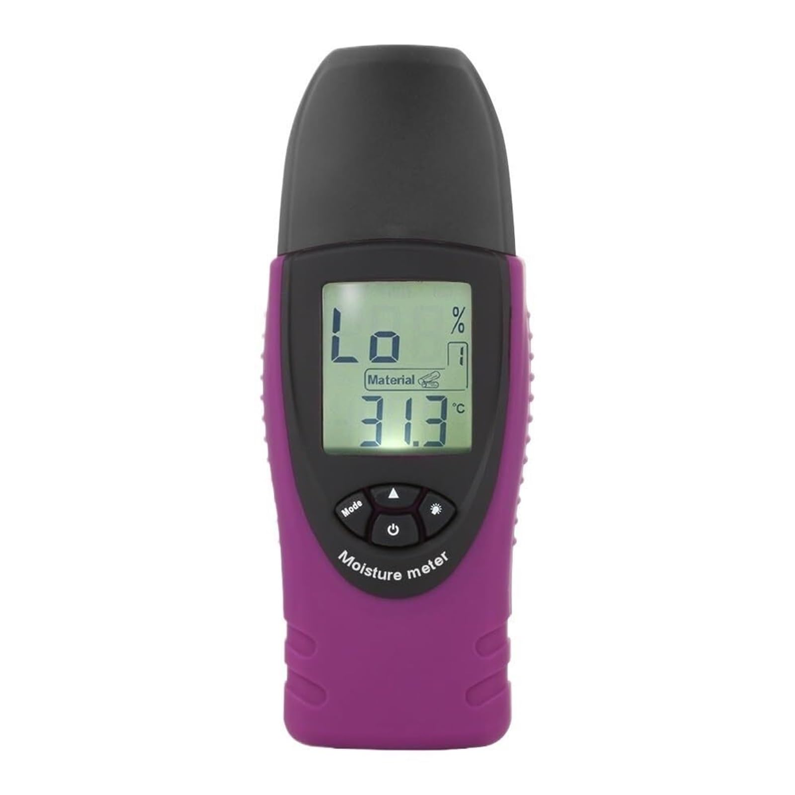 Medidor de humedad, Medidor De Humedad Madera Con Pantalla LCD Grande Y Retroiluminación