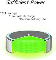 Vista 3 de 10 Uds AG3 batería de moneda LR41 392 192 botón célula de moneda batería alcalina 1.55 V SR41SW L736 CX41 para reloj sin mercurio