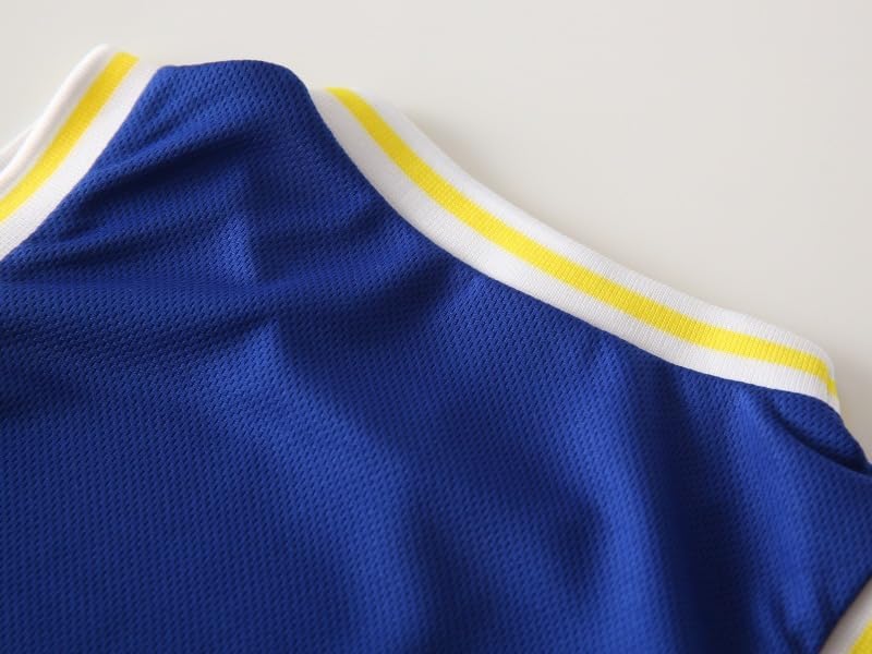 Image of Toddler Kids Sports Shorts Set Baby Boys Girls Basketball Jersey Outfit Tracksuit Tank Top Mesh Track Shorts