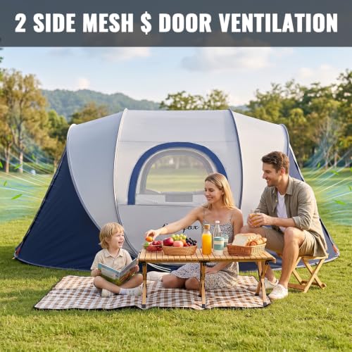 treefox SLH-POP-ZX Tienda de Campaña Pop Up Impermeable para 4 Personas miniatura 5