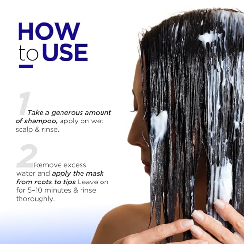Image of BBLUNT Intense Moisture Hair Mask with Jojoba Oil & Vitamin E for Nourished & Shiny Hair - 120 g