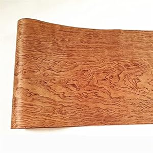 42cm * 260cm extra breed palewood patroon fineer natuurlijk ormosia Henryi Prain Fineer for Diy Meubilair (Color : 42)