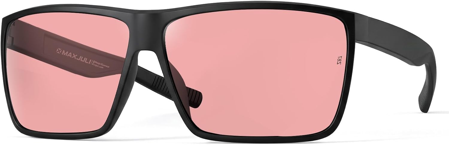 MAXJULI XL Blue Light Blocking Glasses for Big Heads Men,Computer/Gaming/TV/Phones Glasses 8108