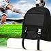 Youth Soccer Bags - Sports Backpacks for Soccer, Basketball, Football with Ball Holder for Boys Girls - Black