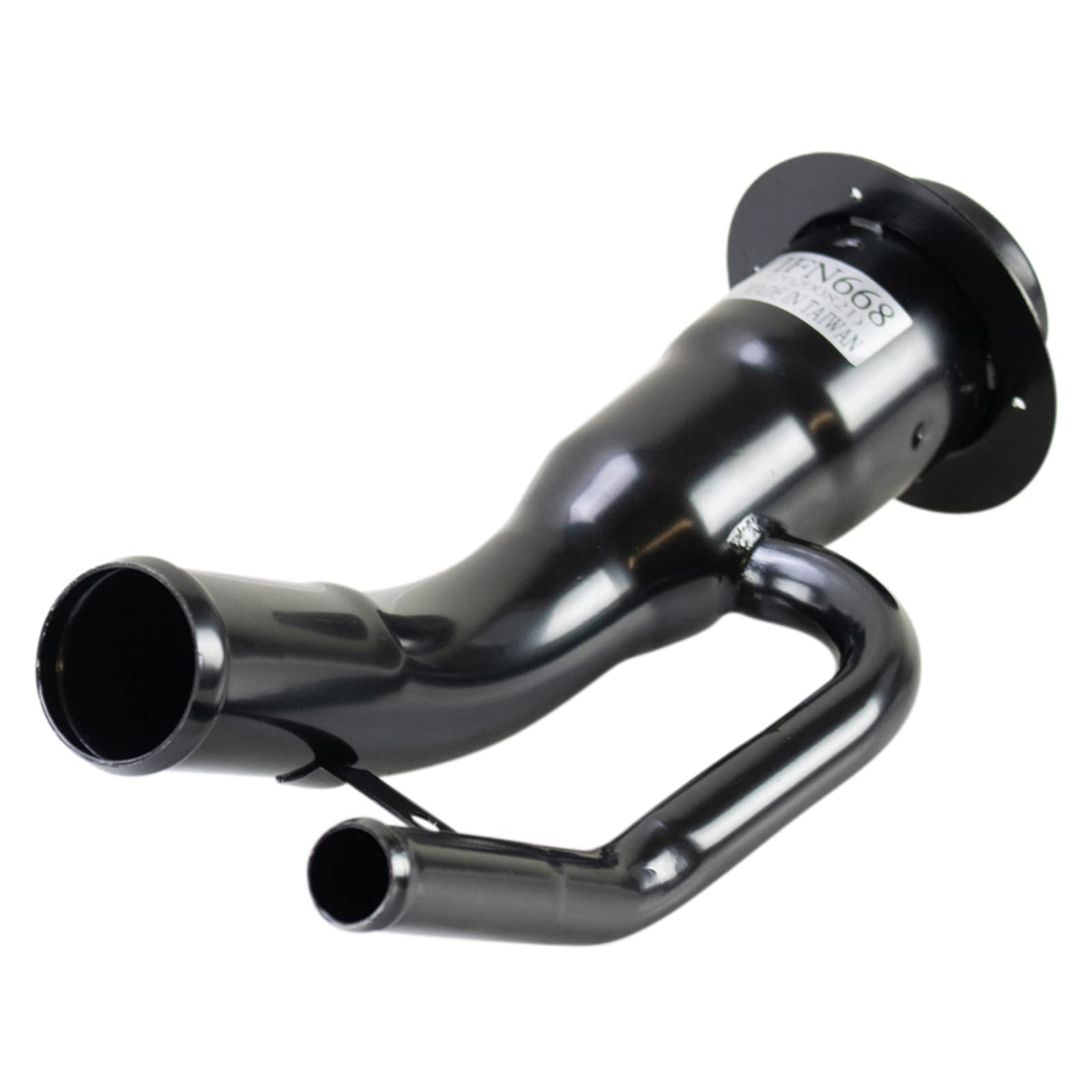 Black Steel Fuel Filler Neck - Direct Fit Replacement For 1997-1999 Dodge Dakota