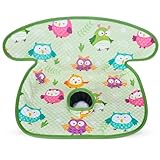 COOLBEBE Infant Car Seat Protector for Potty Training, Dry Waterproof Car Seat Liner Toilet Training for Baby Infant Toddler, Piddle Pads Cover Pad for Strollers & Carseat (Green)