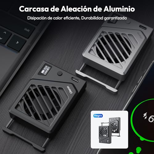 【Versión Actualizada】ULANZI Ventilador de Cámara con Montaje de Resorte, Sistema de Enfriamiento de Cámara Compatible con Sony/Canon/FUJIFILM/Nikon - imagen 5