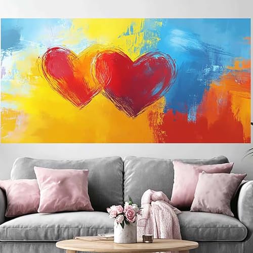 Peinture Diamant Couleur 5D pour illuminer votre salon avec une décoration en strass