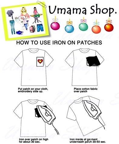 Miniatura 4 de Umama Juego de 2 mini parches para manualidades, camiones de basura, retroexcavadora amarilla, excavadora, parche de dibujos animados, bordado para