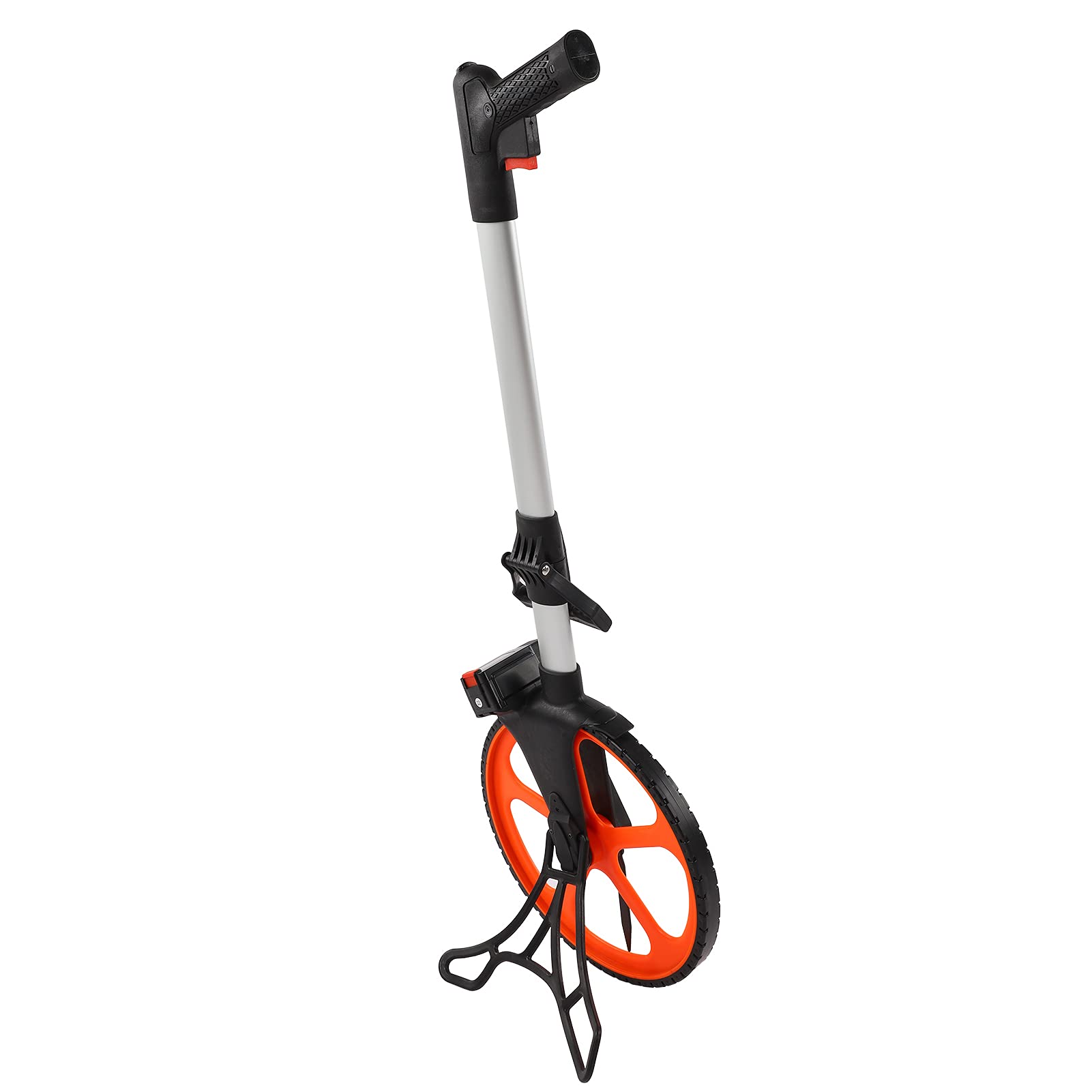 Zerodis Części Sprzętu Testowego Akcesoria Mechaniczne Narzędzie do Pomiaru Odległości Koła do Budowy i Pomiarów z funkcją Pamięci i trwałą konstrukcją Profesjonalny Pomiar Ręczny