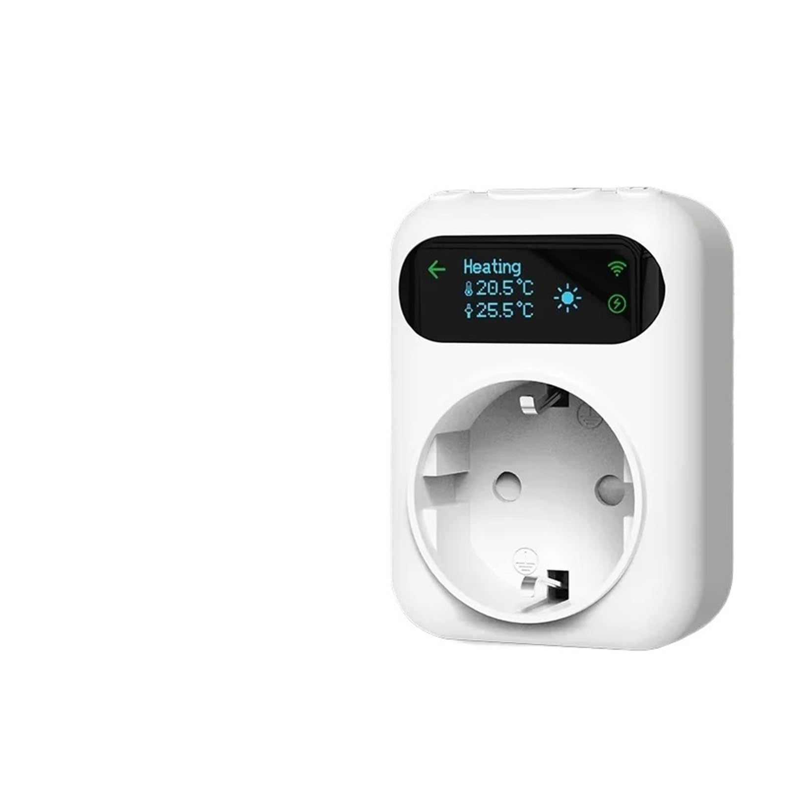 Prise de Thermostat numérique 16A, régulateur de température | Minuterie de refroidissement et de chauffage, capteur NTC 3M