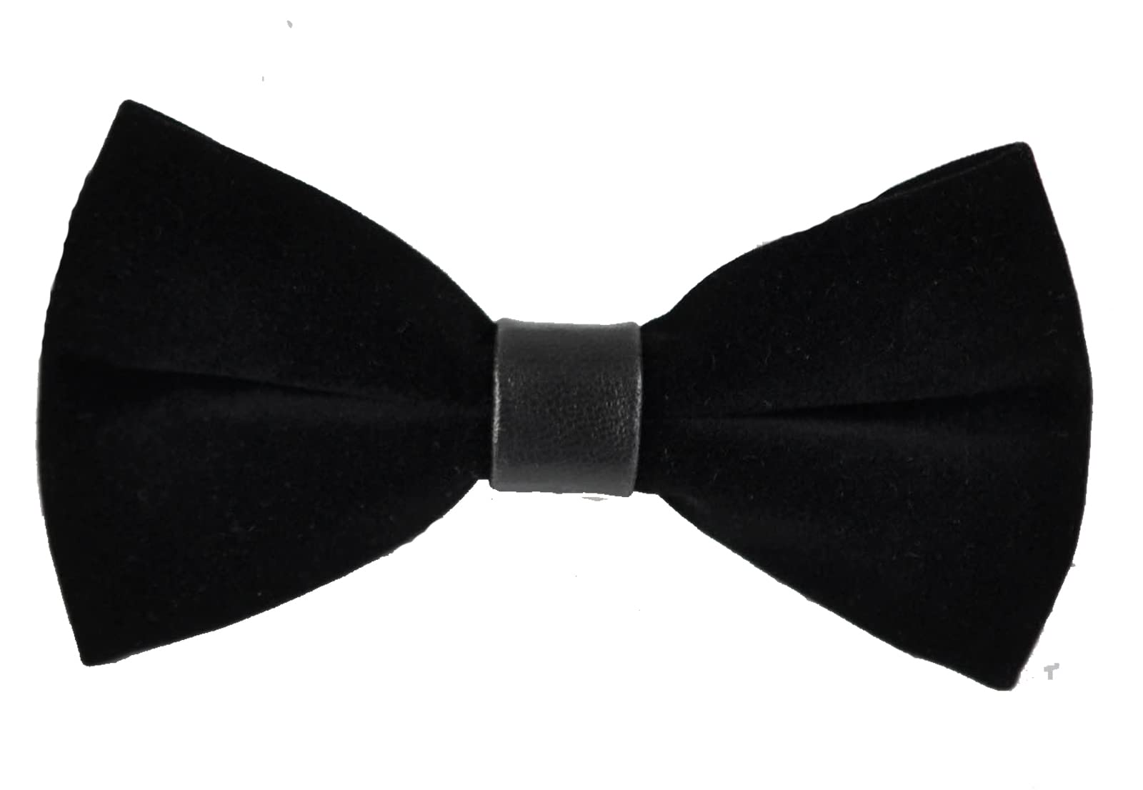 Y-Back suspender with Velvet neck bow tie for Men- Black-image-23