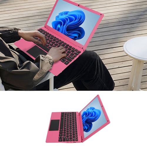 10,1-Zoll-Laptop, Kleiner Business-Laptop-Computer, Quad-Core-CPU, Android 12.0-Gaming-Laptop mit Kabelgebundener Maus, Webcam, 5000 MAh, Tragbarer Laptop Zum Lernen auf – Bild 6