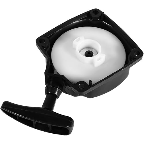 AYNEFY Pull Start Starter, Mini Pocket Pit Chopper Dirt Bike ATV Scooter 33 43 47 49CC with 4 mounting Holes