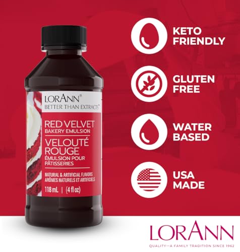 Image of LorAnn Oils Red Velvet Emulsion & Flavoring For Baking