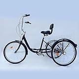 bicicleta 3 ruedas adulto Ruedas: más seguro y estable. Una cesta: puestos de las cosas más grande, más conveniente para de compras.