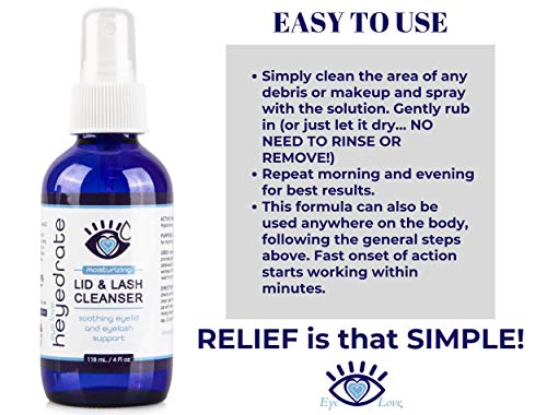 Heyedrate Eye & Eyelid Cleanser Spray - Image 4