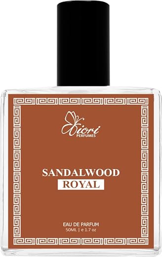 Sandalwood Royal Eau De Parfum – 50 ml | Warm Woody &amp; Oriental Fragrance | Long-Lasting EDP for Men &amp; Women | Smooth Cream...