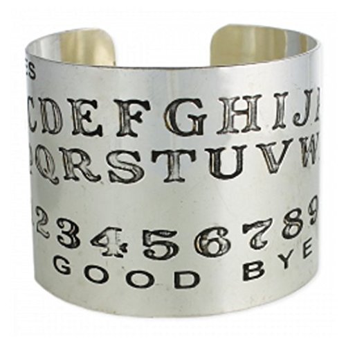 Ouija Board Sprit Cuff Bracelet - One Size Fits Most - 100% Non-allergenic by Zad Jewelry