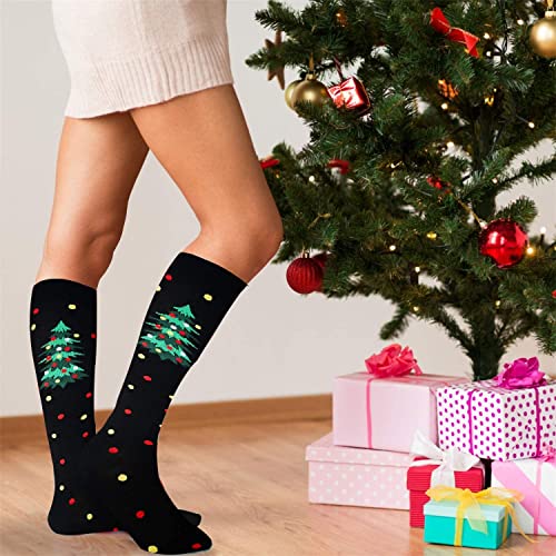 Image of Graduated Medical Compression Socks for Women&Men 20-30mmhg Knee High Sock