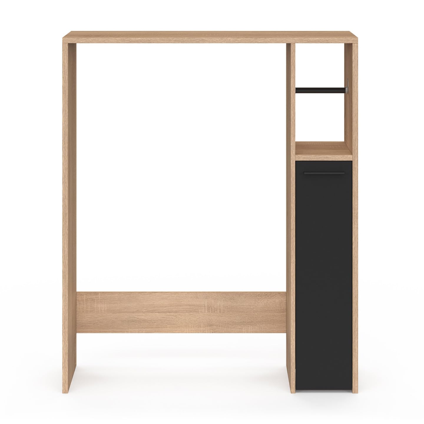 IDMarket - Top WALLIS avec meuble en hêtre et noir