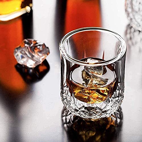 Decanter Whiskey Decanter Wine Decanter Whiskey Glasses Double Wall, Cocktail Glasses,Glasses, Old Fashioned Glass, Rocks Glass, Crystal Glasses, Vodka Glasses, Drinking Glasses,Gifts, Set Of 4 Whiske #TOP2