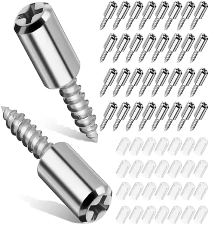 20 PCS Shelf Support Pegs with Rubber Sleeve, No-Drill Cabinet Shelf Pins, Anti-Slip Furniture Shelf Clips for Bookcases & Closet Cabinets