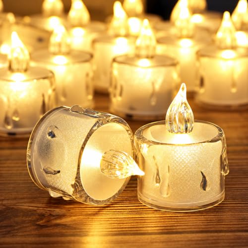 Pack of 6 LED Diya Lights for Home & Diwali Decoration | Flameles...